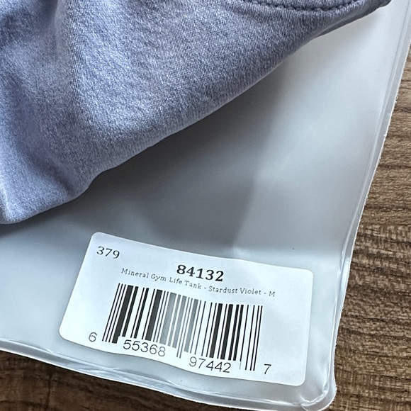 Bombshell Sportswear Gym Life Tank – Stardust Violet - Picture 4 of 4